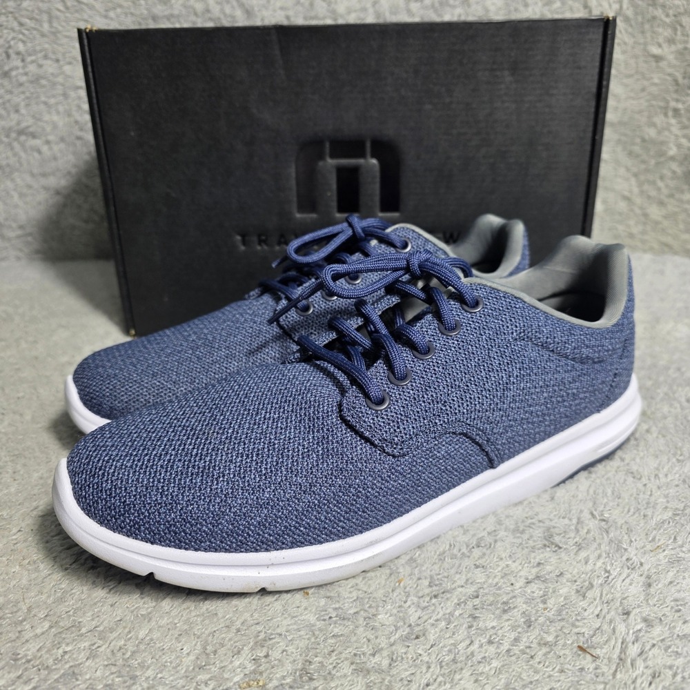 Travis Mathew Mens 9.5 The Daily Knit 2 Casual Sneakers Shoes 1MAA221 EU‎ 42.5
